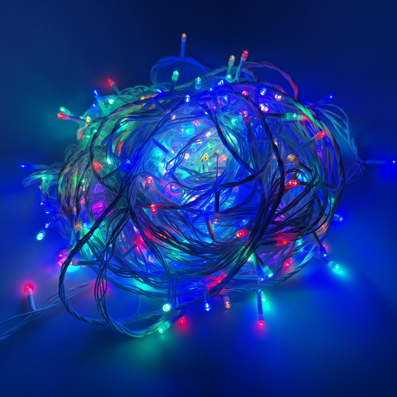 Colorful Christmas decorative light string