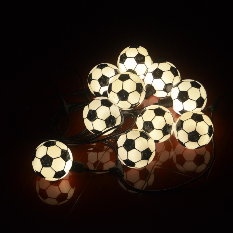 Football element lighting decoration string lights