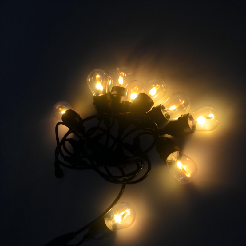 Flame string lamps used for garden and courtyard lighting