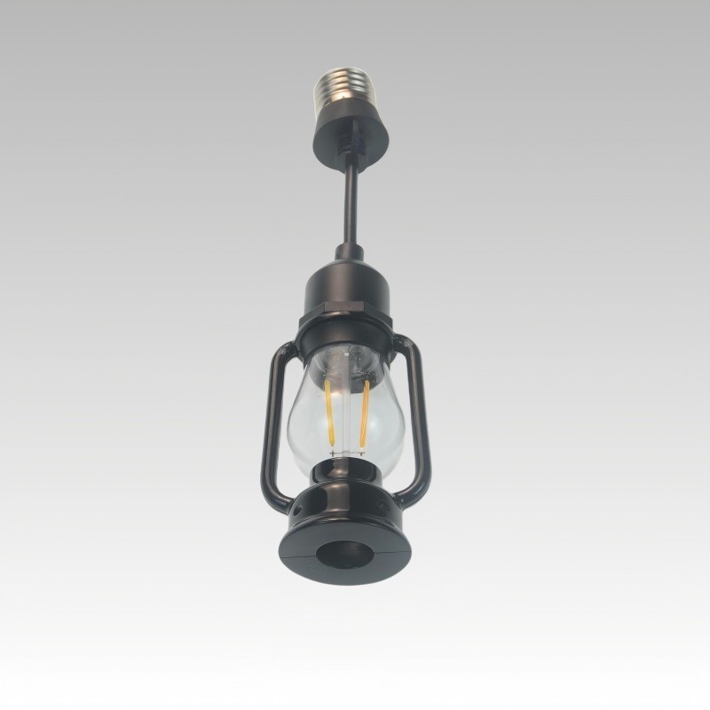 Lantern style pendant light