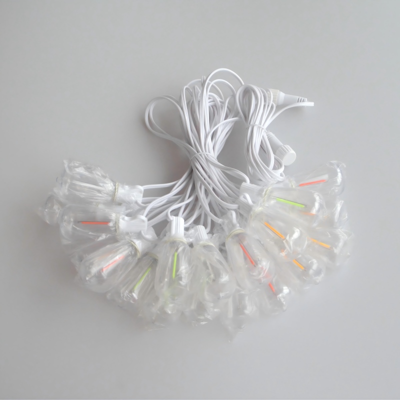 G38 Color Bubble E12 Lamp Holder Snap on String Lamp